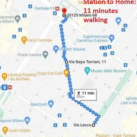 Porta Venezia, A Centro