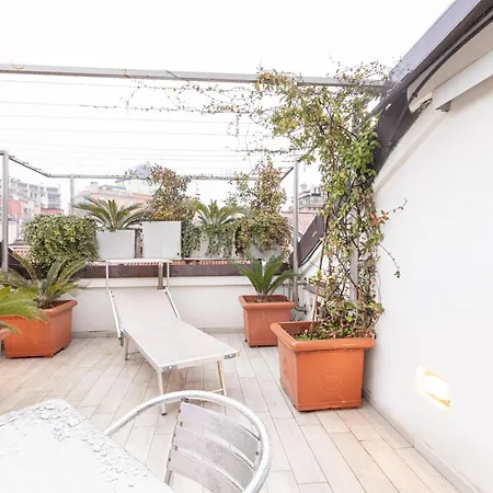 Monte Napoleone Split-level Terrace - Collection * Milan