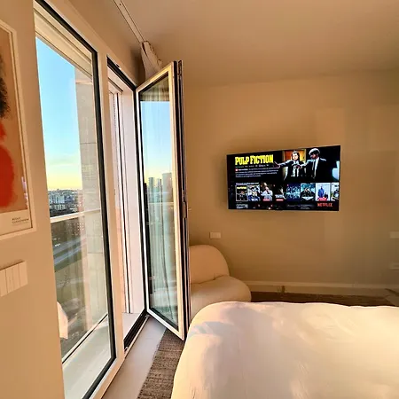 Apartment Modern Flat 16th Floor - Terrace With Skyline View Milan