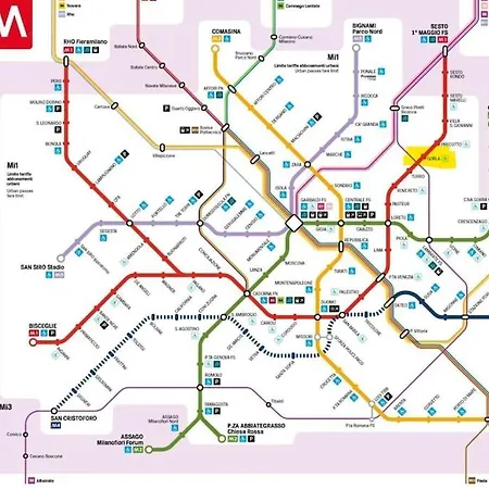 公寓 La Ringhiera Di Gorla Metropolitana 1