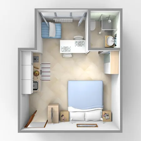 Apartman Easystudio - Solari *