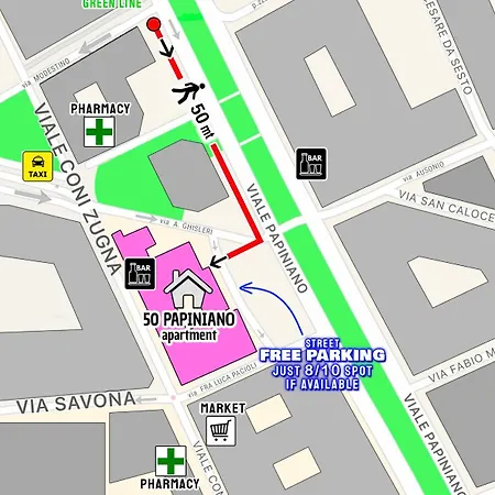50 Papiniano Milan