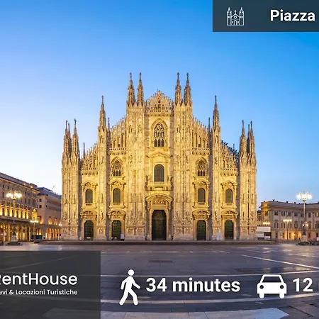 Apartman Station Duomo - La Dimora Moderna Milánó