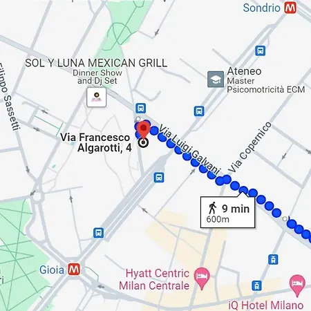 Algarotti 4 Train Station * מילאנו