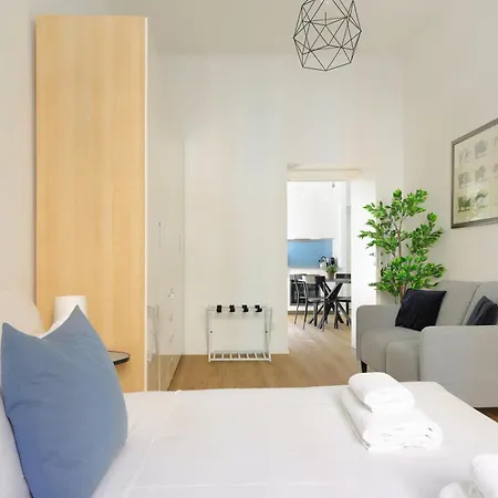 아파트 Just Urban Stays - Luminoso Trilocale In Centro - Metro M2 E M4 밀라노