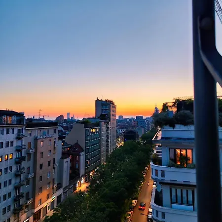 아파트 Rooftop Terrace - Elegante Attico Con Idromassaggio 밀라노