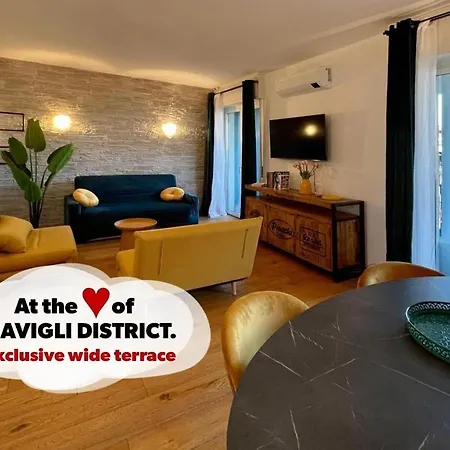 Apartment Navigli-darsena Terrazza Esclusiva Sulla Citta *