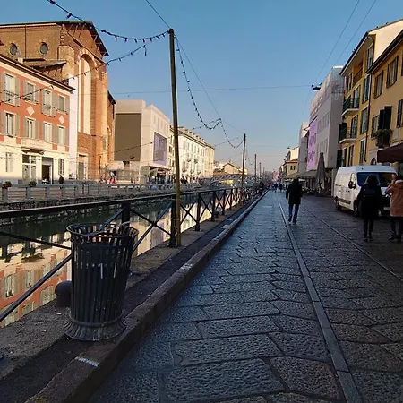 Апартаменты Monolocale Sui Navigli 400 Mt Mm2 Porta Genova - Ticinese Милан