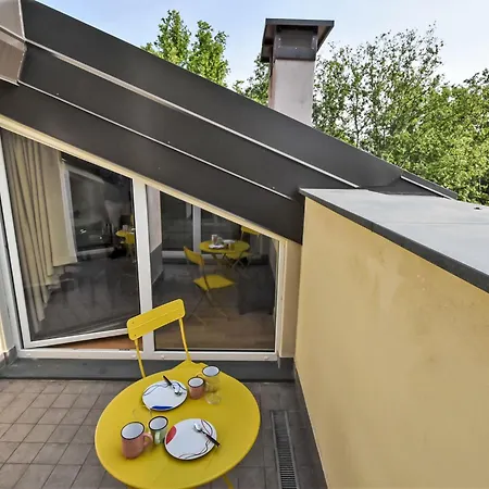 White Attic Terrace By Interhome