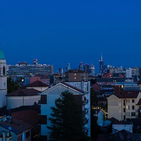 Апартаменты Loft Con Magnifica Terrazza In Zona Affori *
