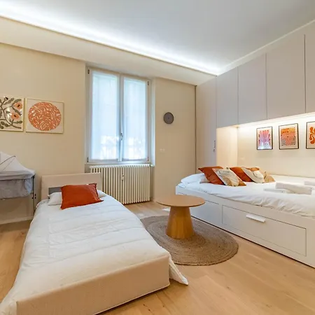 5' From Corso Sempione Elegant Lejlighed Milano