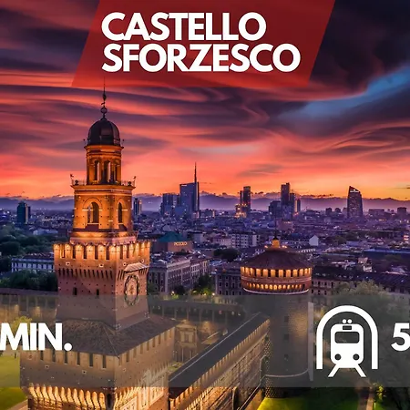 Apartment Modern 3-room Flat - Near Metro & Park Milan