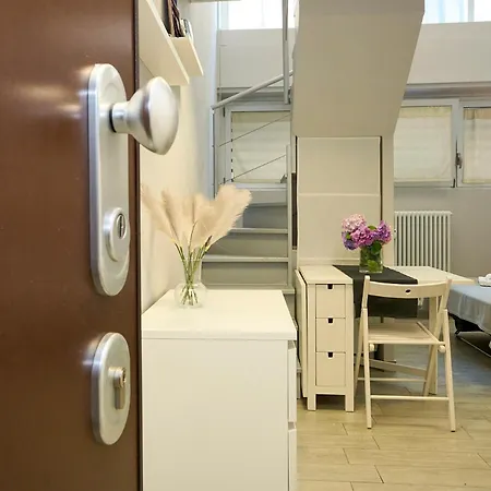 Lejlighed Design White Loft - 15 Minutes Walk From Station Milano