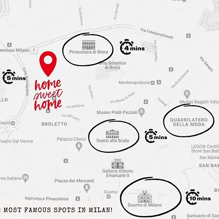 Atelier De Charme In Brera-duomo Lejlighed Milano