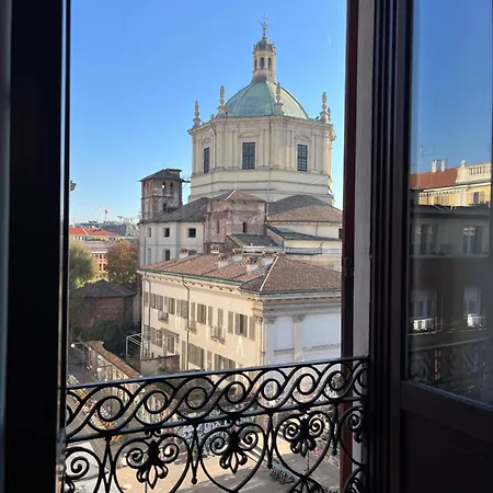 Centro Storico Vista Colonne San Lorenzo Milán