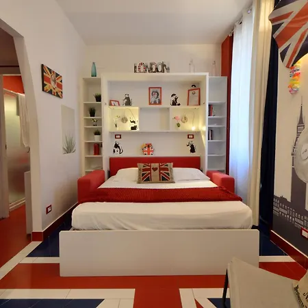 Bellissimo Mini Deluxe Di Design E A Tema Inghiterra - Potente Wi-fi Ottimo Il Collegamento Con Aeroporto Di Malpensa E Rho Fiera, Vicino A 3 Linee Metropolitane 아파트 밀라노
