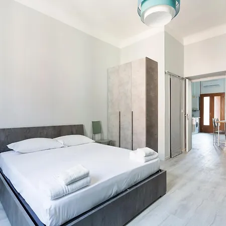 شقة Turquoise Mini Flat Near Fs ميلان