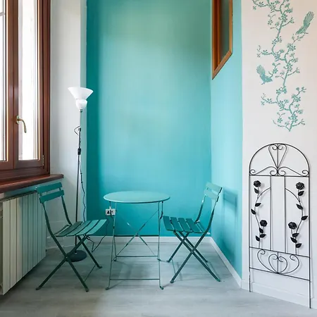 Guesthost - Turquoise Mini Flat Near Fs