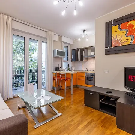Апартаменты Porta Vittoria 1br, Free Ac, Wifi & Netflix By Tilo *