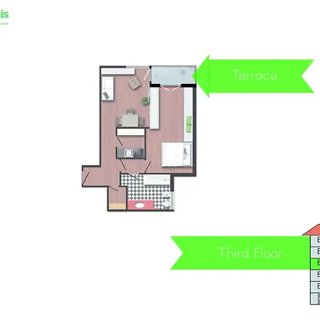 Stylish & Cozy Brera District 1br By Rentopolis *