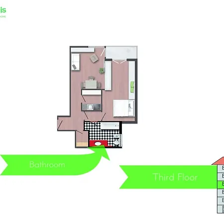 Stylish & Cozy Brera District 1br By Rentopolis