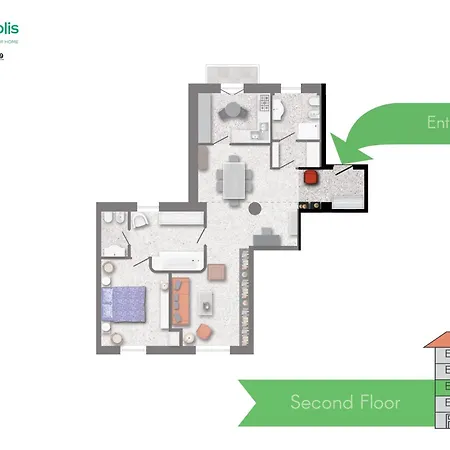 Duomo - Elegant & Design 1 Bdr By Rentopolis Apartment Milan