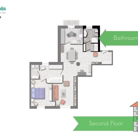 Duomo - Elegant & Design 1 Bdr By Rentopolis Apartment *