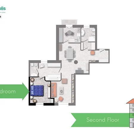 Duomo - Elegant & Design 1 Bdr By Rentopolis Apartment