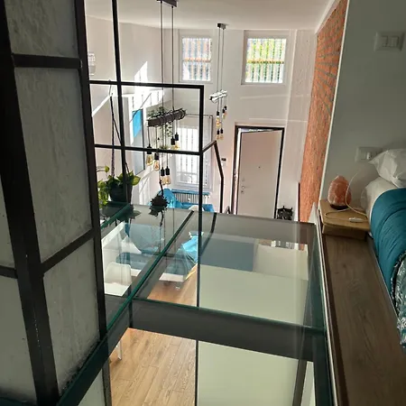 Loreto Blue House Di Design Vicino Metro דירה
