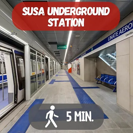 10' Linate Airport, Perfect For Visiting Apartamento