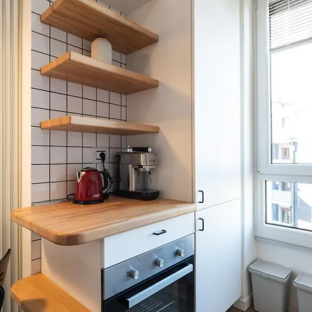 Moderno Bilocale Sui Navigli - Mirable Pm 아파트 *