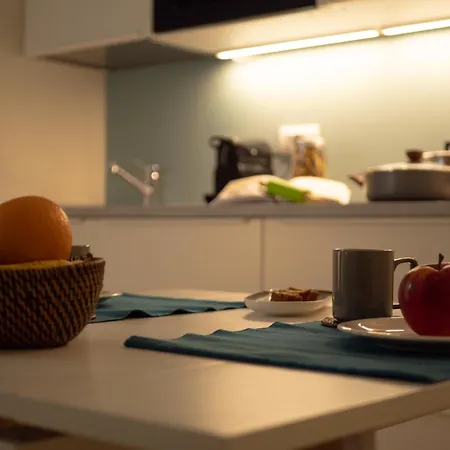 Blue Palm Jungle Self Checkin Design Lejlighed *