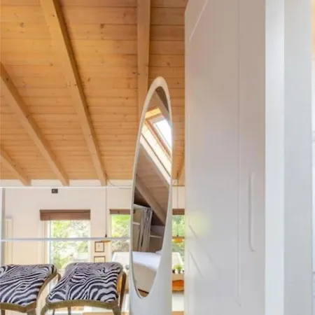 Tiny House On Water Surrounded By Greenery Milánó