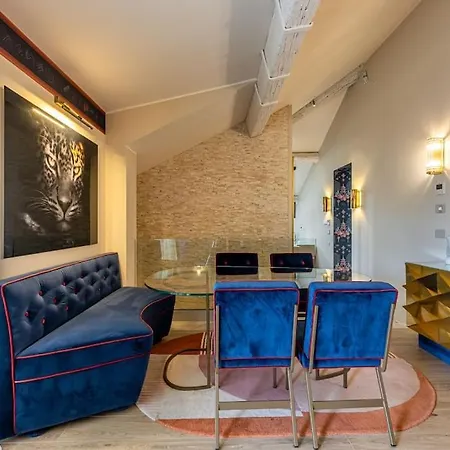 Apartament Duplex Lusso Con Terrazzo Panoramico Vicino Duomo Mediolan