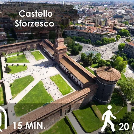 Appartement Eleganza Design Corso Porta Garibaldi - 80 Mq