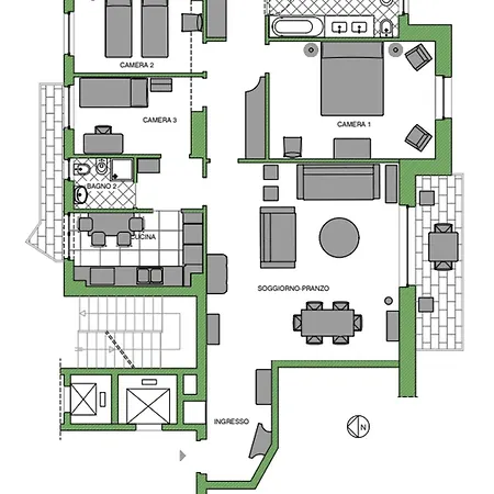 Apartmán Favoloso A Pochi Minuti Dal Duomo *