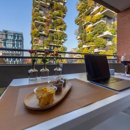 Modern Oasis Opposite Bosco Verticale Apartment