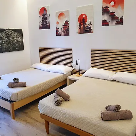 Spacious & Lovely - 4 Queen Bed Apartmán Milán