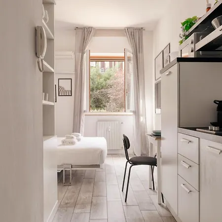 Just Urban Stays - Monolocale In Centro - Duomo A 4 Min Metro M1 아파트 밀라노