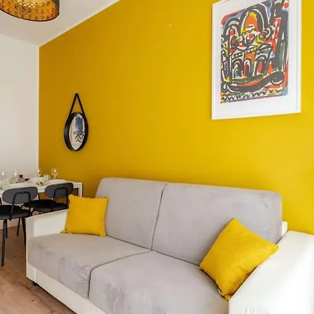 Metro M4 Centro Aeroporto Linate Giambellino Apartman Milánó