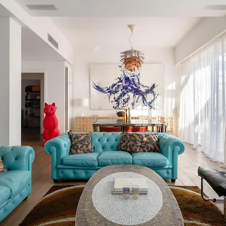 Design With Terrace, Modern And Stylish, 3 Bedrooms, 6 Guests Appartamento *