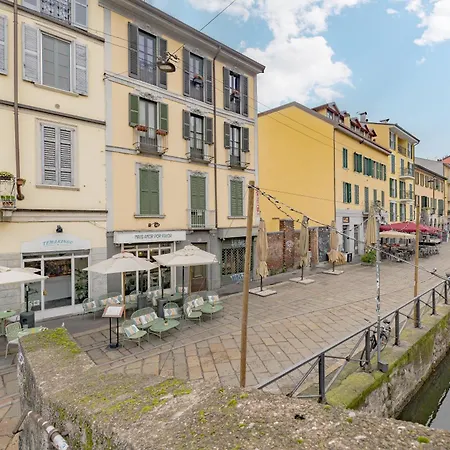 Luxury Naviglio House - 10 Min Cathedral * ミラノ