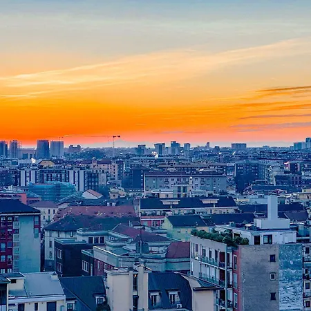 Ariberto Panoramica - 8 Min Da Duomo Lägenhet Milano
