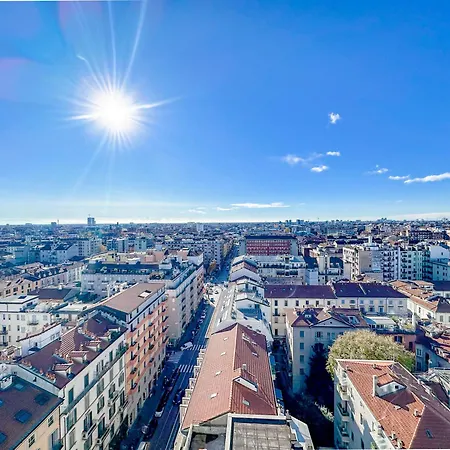 Ariberto Suite Panoramica - 8 Min Da Duomo شقة *