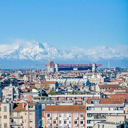 Ariberto Suite Panoramica - 8 Min Da Duomo شقة *