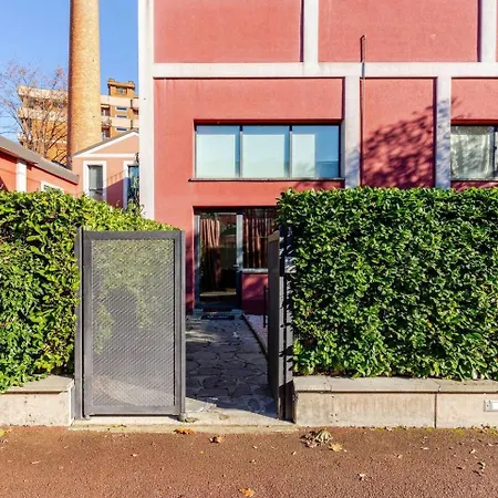 Red Lofty Milano - Fashion Week - Executive Loft - Private Parking Lägenhet Milano