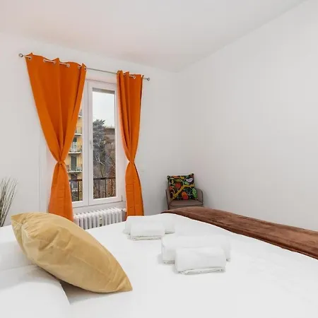 I San Siro I Steps To Metro, Ac & Free Wifi Apartmán Milán