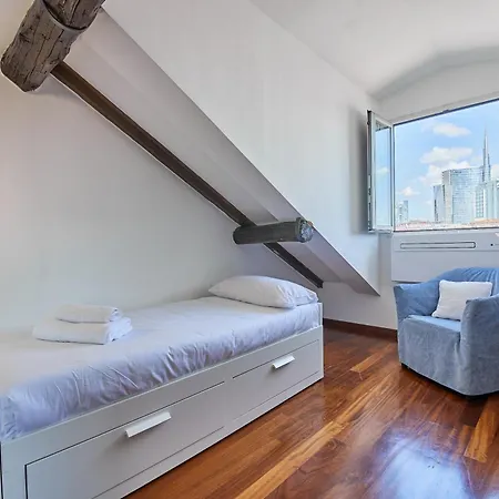 Attico Luminoso E Panoramico In Moscova Garibaldi Mailand