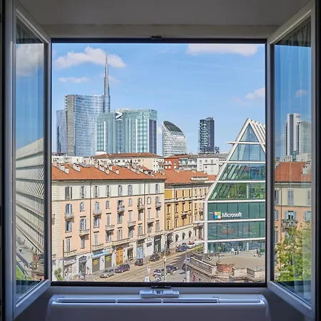 Attico Luminoso E Panoramico In Moscova Garibaldi Milan