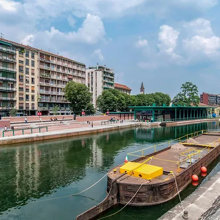 Navigli - Darsena; La Perla Di Apartmán Milán